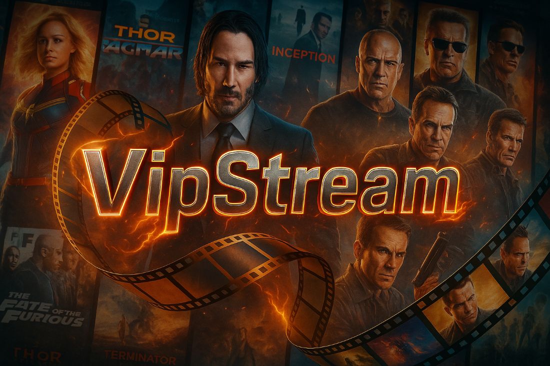 Vipstream streaming platform interface